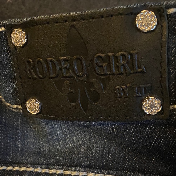 NEW. Rodeo Girl Denim Shorts - Picture 2 of 7